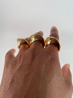 Abstract Wave Ring